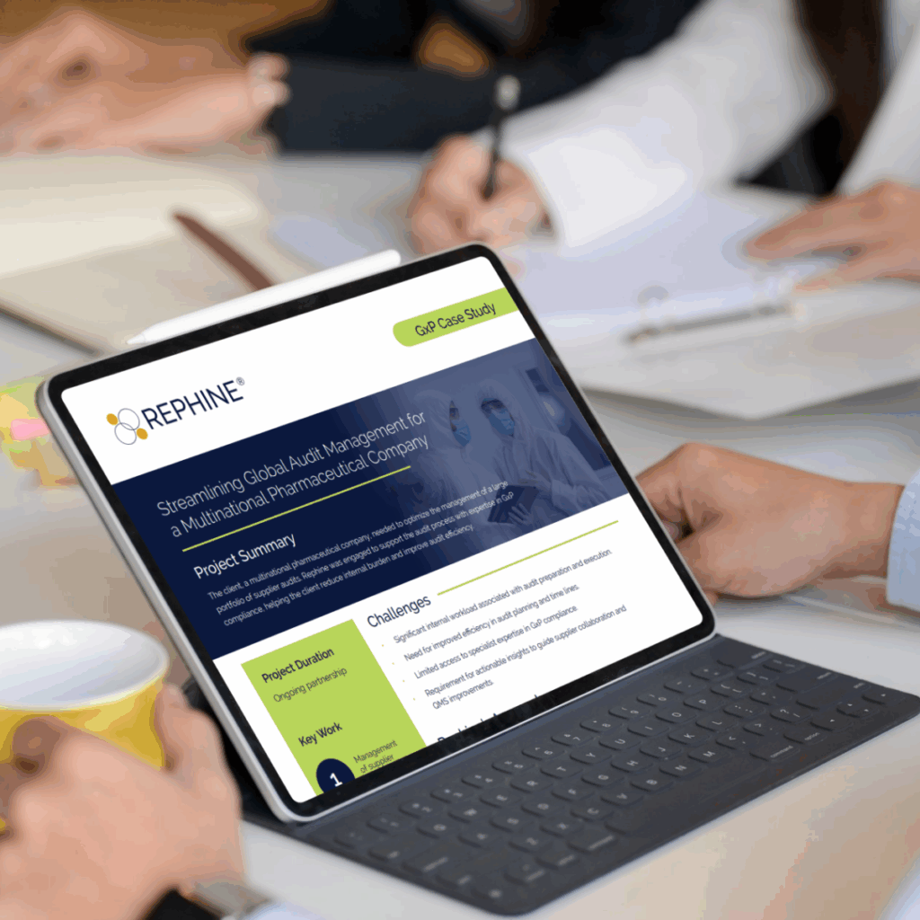 Global Audit Management for Pharma Company